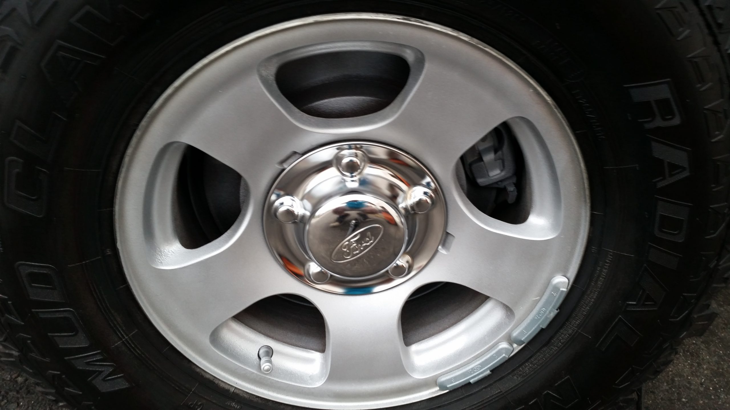 Rim after cleaning at The Detail Depot in Clearwater FL